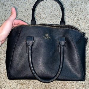 black kate spade bag